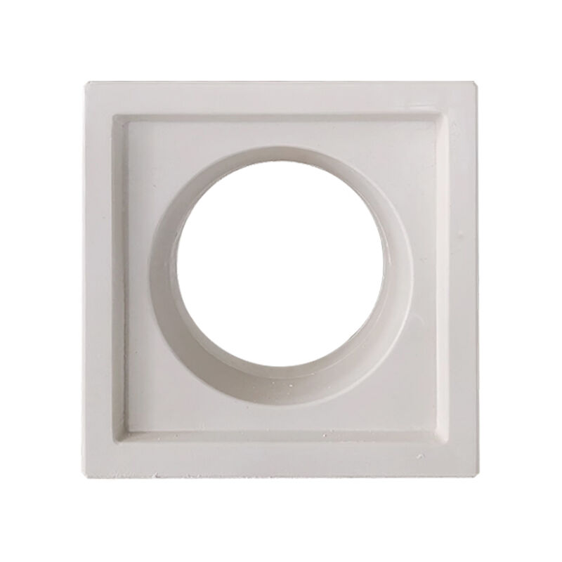 Blocs de brise de ciment géométrique creux Blocs d'écran blanc à motifs décoratifs pour jardin intérieur et cloison de patio