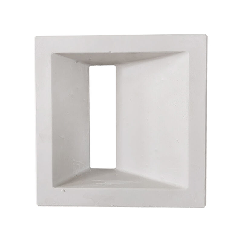 Blocs de brise de ciment géométrique creux Blocs d'écran blanc à motifs décoratifs pour jardin intérieur et cloison de patio