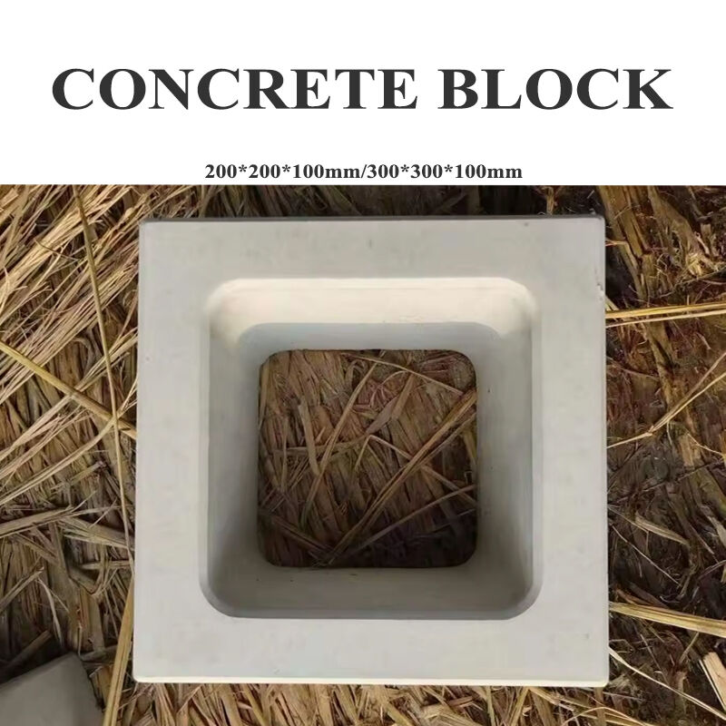 Bloc de béton préfabriqué pour clôtures de jardin, murs extérieurs, ventilation et applications décoratives