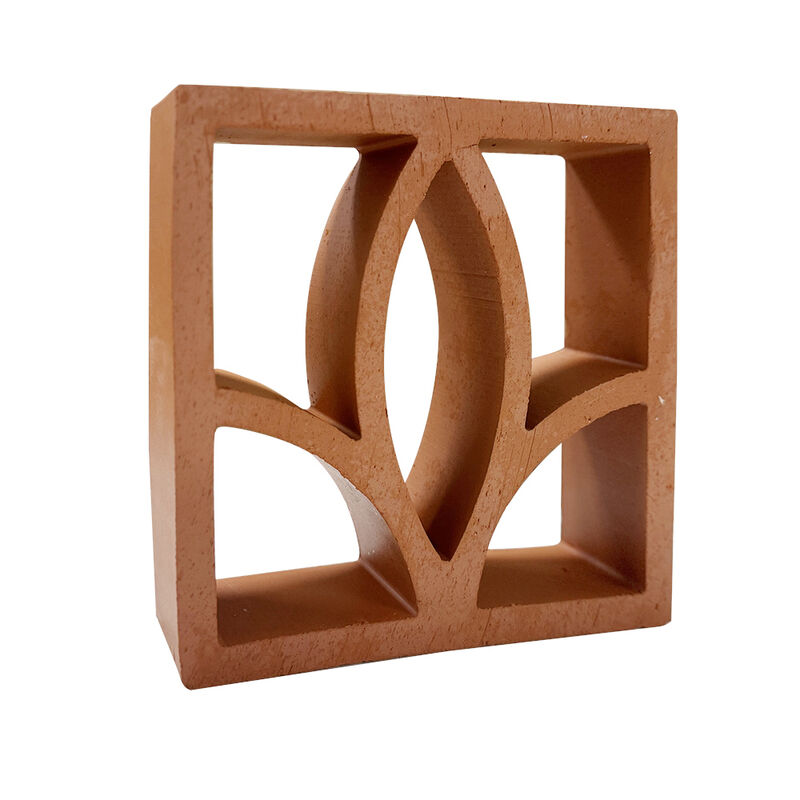 Courtyard Boundary Wall Screen Bricks Decorative Openwork Terracotta Breeze Blocks for Garden Partition Architectural Facade