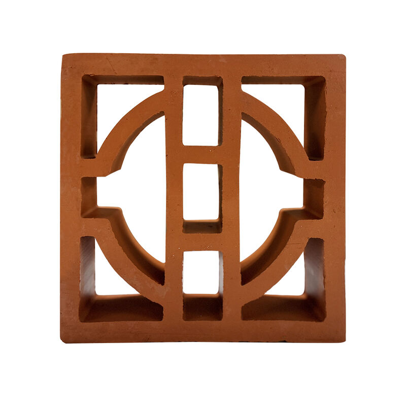 3D Art Terracotta Briques de feu Paroi de ventilation Blocs de brise pour clôture Paroi et plafond personnalisables