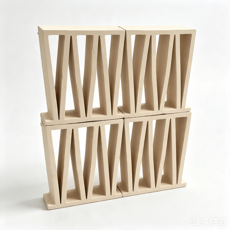 Moderne linéaire de nombreuses couleurs Blocs d'écran d'argile de terre cuite Briques de brise pour la vie privée Murs et façades